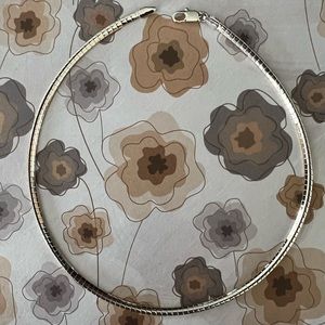 Lia Sophia Gold and Silver 16 in reversible necklace